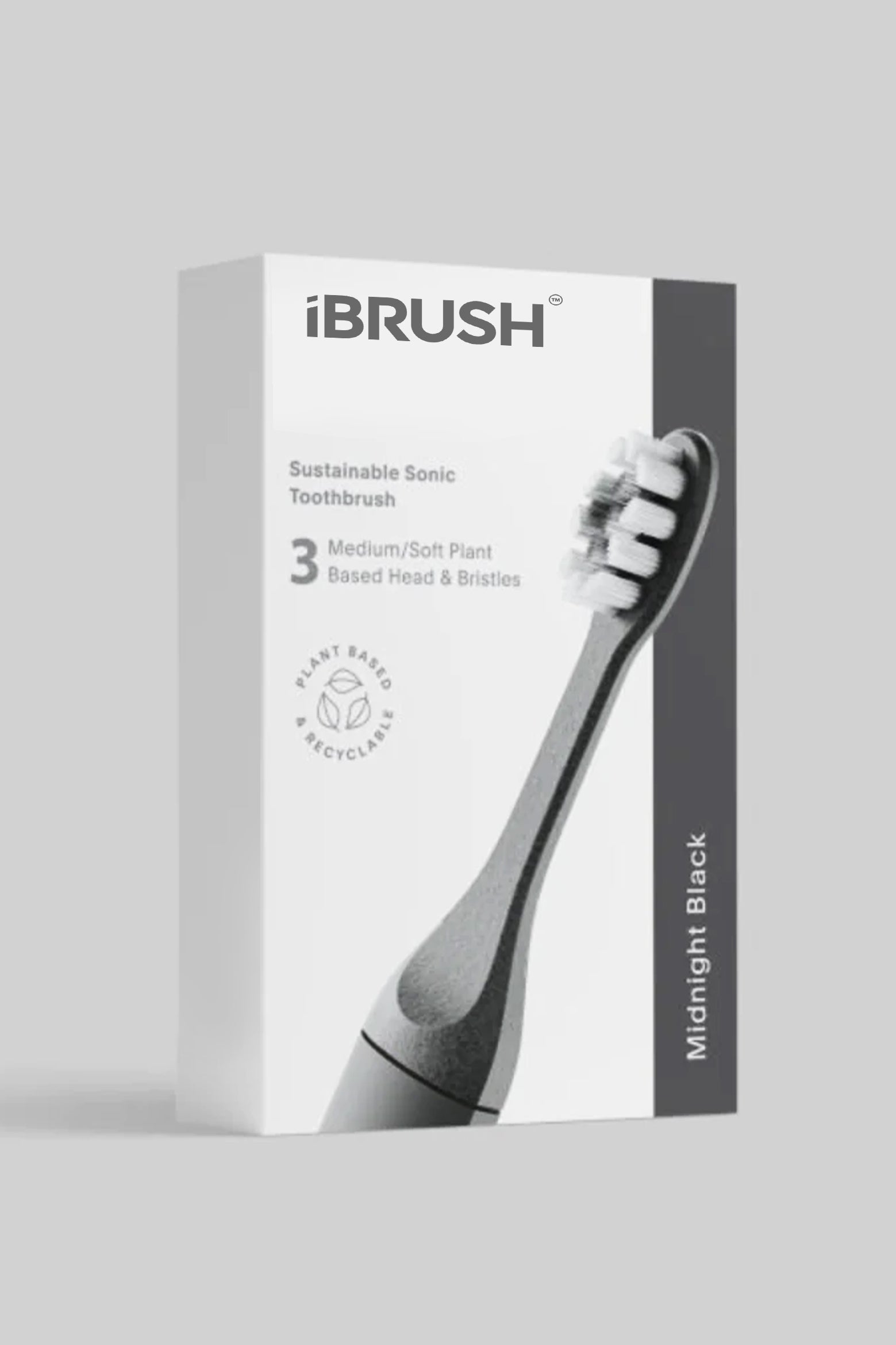 3 Toothbrush-Heads™ Black | Monthly Supply