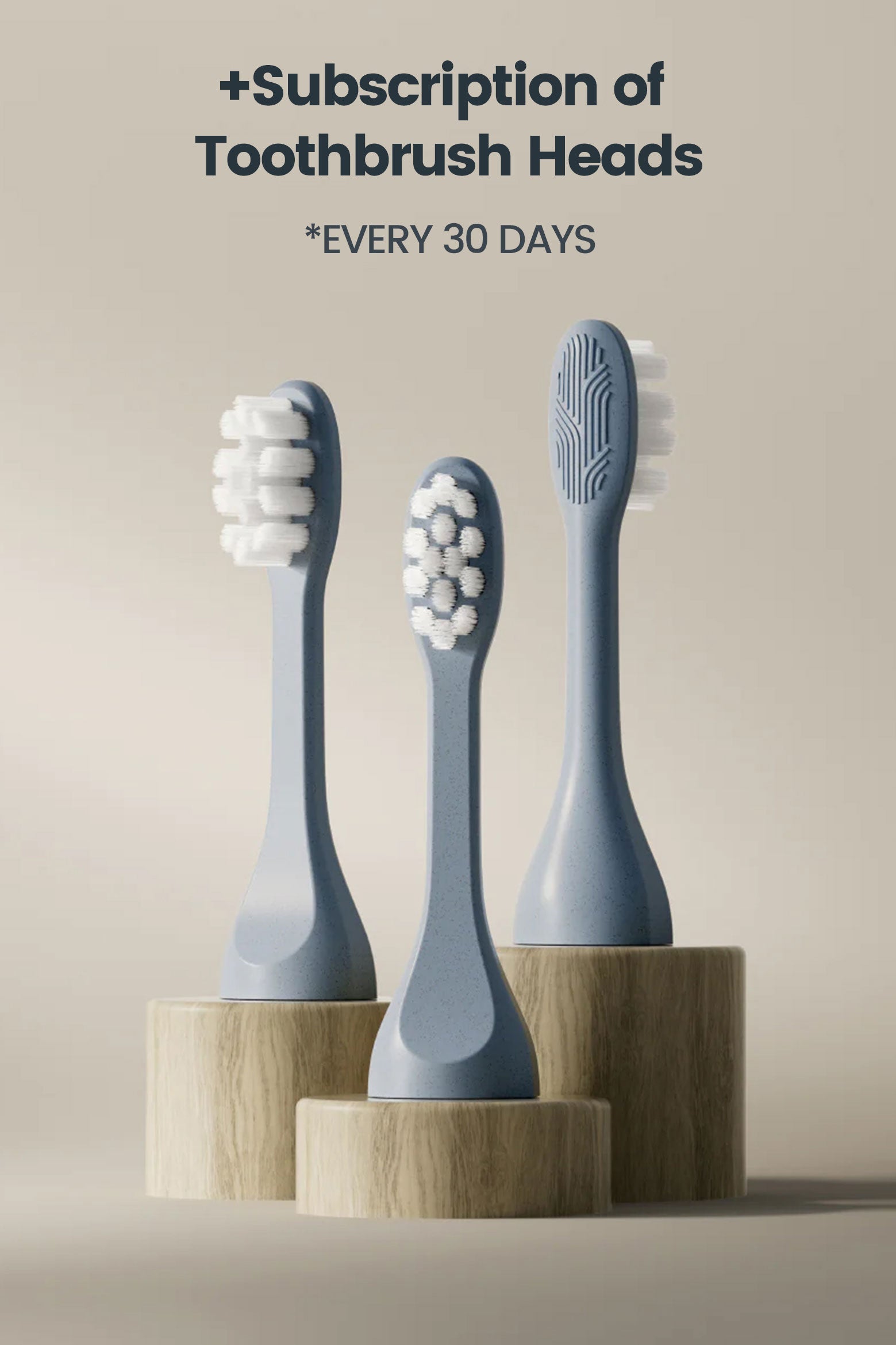 3 Toothbrush-Heads™ | Monthly Supply